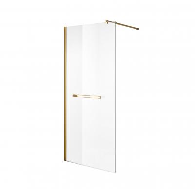 Душевая перегородка Niagara Nova NG-641-11 GOLD (110x195), прозрачное стекло